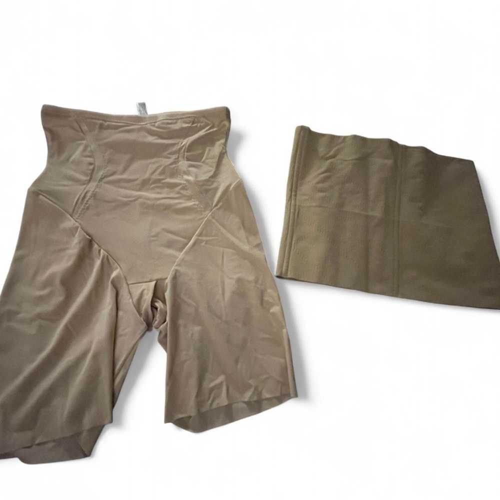 Maidenform Beige Shapewear Bundle With Waist Trainer​